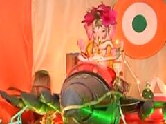 Family in Nagpur takes Lord Ganesha home on 'Rafale jet' 