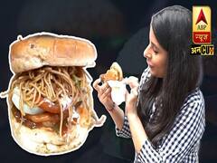 How is Tilak Nagar's infamous Chowmien Burger, why are people travelling great lengths for these burgers? l ABP Uncut