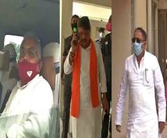 একুশের তোড়জোড়! দিলীপ ঘোষের বাড়িতে বৈঠকে মুকুল রায়, কৈলাস বিজয়বর্গীয়