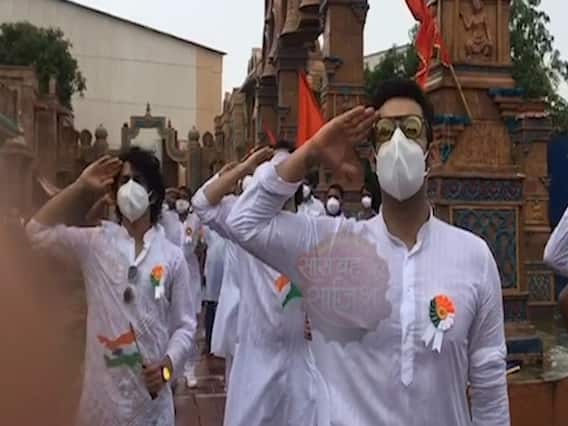 Independence Day celebrated on the sets of Radhakrishn