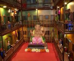 TOP 50 | परळ भागात मुंबईतील चाळ संस्कृती गणपतीच्या देखाव्याच्या रुपात | बातम्यांचे अर्धशतक 