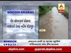 ગીર સોમનાથમાં ધોધમાર વરસાદથી દેવકા નદીમાં ઘોડાપૂર, જુઓ વીડિયો 