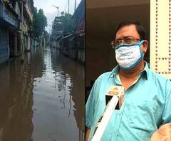 বৃষ্টির জমা জলে নাকাল কলকাতাবাসী, যদিও পুরসভার দাবি, আগের থেকে দ্রুত নামছে জল