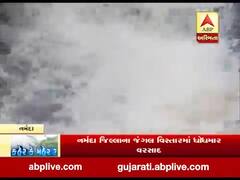 નર્મદાના જંગલ વિસ્તારમાં ધોધમાર વરસાદ, આમલી ધોધનો આહલાદક નજારો જોવા મળ્યો, જુઓ વીડિયો