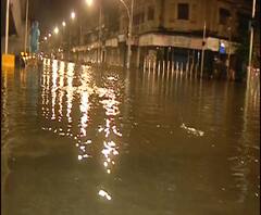Mumbai Rains | मुंबईत मुसळधार; हिंदमाता परिसरात पाणी साचलं