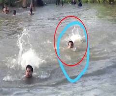 Aurangabad | कट्टा तलाव परिसरात नागरिकांची झुंबड; तलाव ओव्हरफ्लो झाल्याने गर्दी