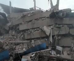 Raigad Building Collapsed | रायगडच्या महाडमध्ये पाच मजली इमारत कोसळली, माजी आमदार माणिकराव जगताप घटनास्थळी