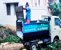 অন্ধ্রপ্রদেশে অমানবিকতা! জঞ্জালের গাড়িতে করে হাসপাতালে করোনা রোগী! 