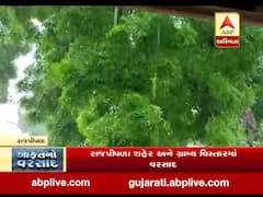 નર્મદાઃ રાજપીપળા શહેર અને ગ્રામ્ય વિસ્તારમાં વરસાદ, જુઓ વીડિયો 