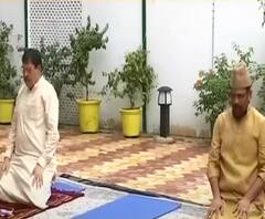 করোনা আবহে দূরত্ববিধি মেনে দেশজুড়ে পালিত ঈদ