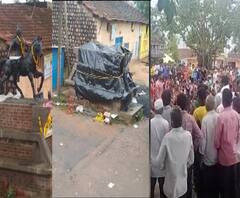 बेळगावात Chhatrapati Shivaji Maharaj statue आठ दिवसांत बसवणार; शिवसेनेकडून आंदोलन स्थगित