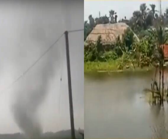 ৭টায় বাংলা (২) : আগামী ৪৮ ঘণ্টায় দক্ষিণবঙ্গে প্রবল বৃষ্টির পূর্বাভাস, বাঁকুড়ায় ‘মিনি টর্নেডো'!