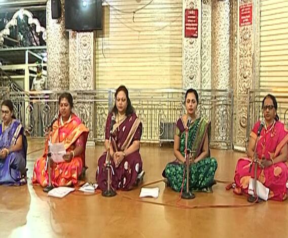 Atharvashirsha Pathan | दगडूशेठ हलवाई गणपती मंदिरात यंदा 5 महिलांकडून अथर्वशीर्ष पठण