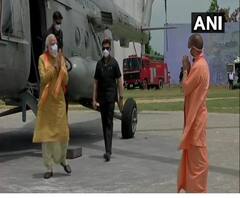 রামমন্দিরের ভূমিপুজো: ২৯ বছর পর অযোধ্যায় প্রধানমন্ত্রী, অভ্যর্থনায় যোগী আদিত্যনাথ