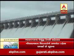 ભાવનગરનો શેત્રુંજી ડેમ ઓવરફ્લો થતાં 10 દરવાજા એક ફૂટ ખોલવામાં આવ્યા, જુઓ વીડિયો 