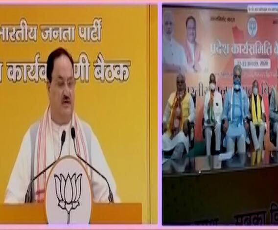 Bihar Election 2020 बिहार विधानसभा निवडणुकांसाठी भाजप,जेडीयू आणि लोकजनशक्ती एकत्र लढणार-जे.पी.नड्डा