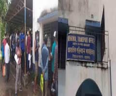করোনা আবহে সামাজিক দূরত্ব উধাও, বারাসাত আরটিও অফিসে কমানো হল দৈনিক লাইসেন্স প্রদানের সংখ্যা 