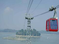 India's longest river ropeway over Brahmaputra is ready in Guwahati