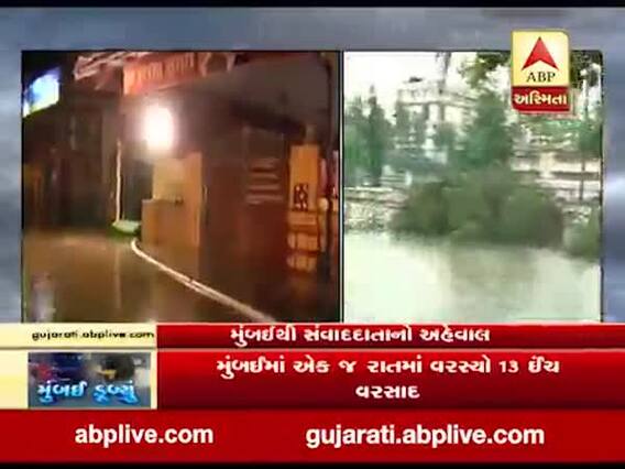 મુંબઈમાં વરસાદે અને તોફાને સર્જી તબાહી, જુઓ વીડિયો