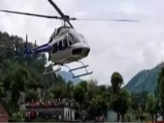Helicopters come to rescue of Pithoragarh amid landslides, swollen streams