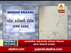 અમરેલીઃ જાફરાબાદ કોસ્ટલ બેલ્ટના ગ્રામ્ય પંથકમાં વરસાદ, જુઓ વીડિયો 