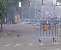  ধর্মতলার মোড় সম্পূর্ণ শুনশান, নেই দূরপাল্লার বাস, জনমানবহীন শহরের ফুসফুস