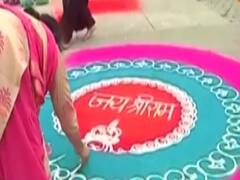 RSS headquarters in Nagpur decked up with beautiful rangolis