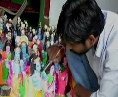 Special Report | बहीण-भावाने साधली मंदीत संधी, मूर्ती व्यवसायातून सोडवला रोजगाराचा प्रश्न