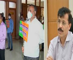 BJP Protest | नागपुरात पाणीपट्टीत झालेली वाढ रद्द करण्याची भाजपची मागणी, 70 नगरसेवक सहभागी