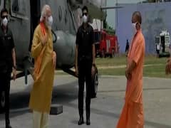 PM Narendra Modi reaches Ayodhya for Ram mandir bhumi poojan