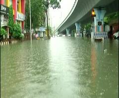 Mumbai Rains | मुंबईत मुसळधार पावसामुळे हिंदमाता परिसरात 2 ते 3 फूट पाणी साचलं