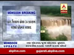 ડાંગ જિલ્લામાં છેલ્લા 24 કલાકમાં વરસ્યો ધોધમાર વરસાદ, ગીરાધોધ સોળેકળાએ ખીલી ઉઠયો