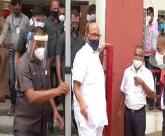 Satara on Coronavirus | शरद पवार आणि आरोग्यमंत्री राजेश टोपे सातारा दौऱ्यावर