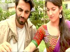 Neil & Chahat prepare eco-friendly Ganesha