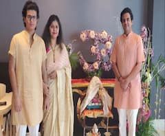 Ganesha 2020 | भाजप नेत्या पंकजा मुंडेंच्या घरी गणरायाचं आगमन