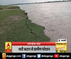 श्रावस्ती : राप्ती नदी का 'तांडव',भारी कटान से ग्रामीण परेशान