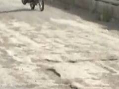 નઘરોળ પ્રશાસનના પાપે જામનગર-લાલપુર હાઇવેનો સત્યાનાશ, જુઓ વીડિયો