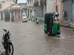 અરવલ્લીઃ માલપુરમાં એક કલાકમાં એક ઇંચ વરસાદ, રસ્તાઓ પર ભરાયા પાણી