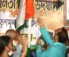 মধ্যরাতে স্বাধীনতা দিবস পালন অরূপ বিশ্বাসের