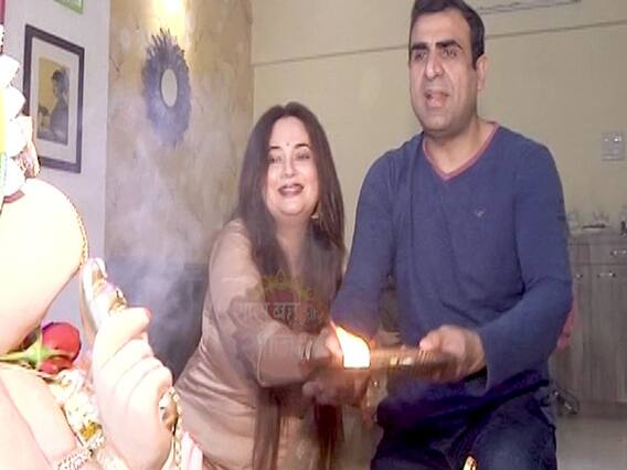 Shalini Kapoor celebrates Ganesh Chaturthi with family