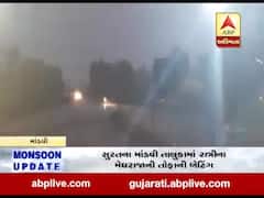 સુરતના માંડવી તાલુકામાં ભારે પવન અને વીજળીના કડાકા સાથે વરસ્યો વરસાદ