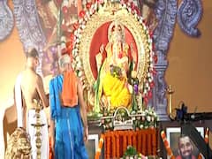 Mumbai: GSB Seva Mandal installs 4 ft Ganesh idol