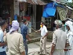 बलिया: मास्क की जगह रुमाल बांधने पर SDM और पुलिसवालों ने दुकानदार को पीटा, हुए सस्पेंड