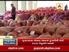 જૂનાગઢના ભેસાણ પંથકમાં ડુંગળીની ખેતી કરતા ખેડૂતોને રડવાનો વારો આવ્યો 