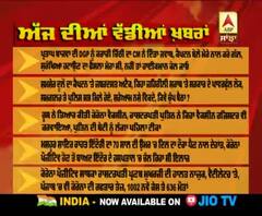 Headlines On ABP Sanjha (11-08-2020)