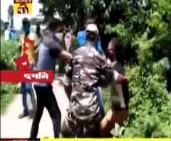 করোনা রোগীর মৃতদেহ সৎকারস্থল ঘিরে ফের আরামবাগে ধুন্ধুমার, আক্রান্ত পুলিশ, গাড়ি ভাঙচুর, পাল্টা লাঠিচার্জ