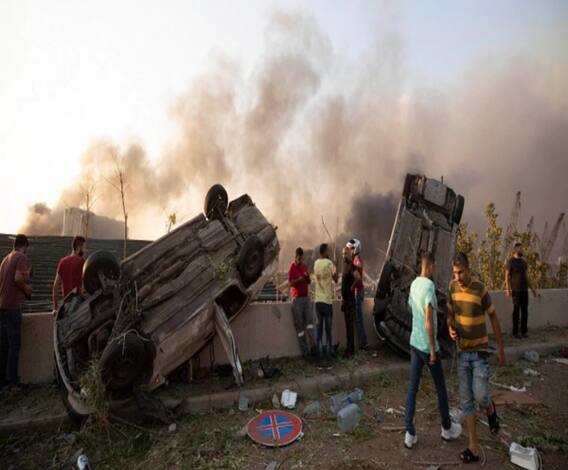 বেইরুট বিস্ফোরণে মৃতের সংখ্যা ১০০ ছাড়াল, হেল্প লাইন খুলল ভারতীয় দূতাবাস