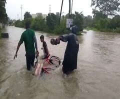 Rain UPDATES | ठाण्यातील रस्त्यांना नदीचं स्वरुप, वसई-विरारमध्येही रस्ते जलमय