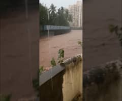 Mumbai Rains | मुसळधार पावसाने मुंबईसह उपनगराला झोडपले; दहिसर नदीला पूरस्थिती