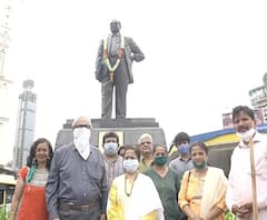 Acharya Atre | आचार्य अत्रे यांची 122 वी जयंती; वरळीतील पतळ्याला मुंबई महापौरांकडून अभिवादन